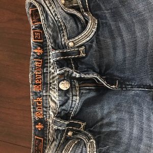Rock Revival Johanna Boot Cut Jeans size 28